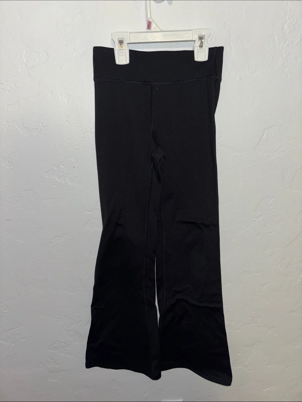 90 Degree By Reflex Black Kids Pull-On Flare Leggings